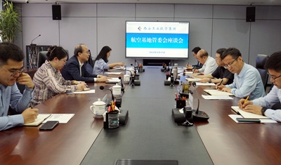 張立偉會見西安航空基地管委會 副主任杜崇壯一行