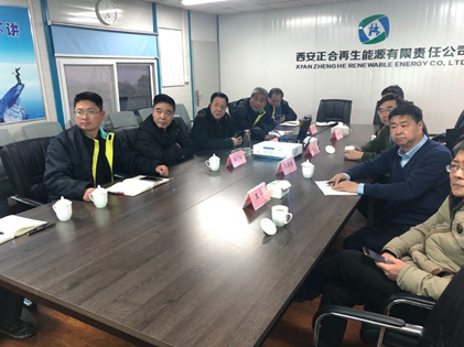 集團(tuán)領(lǐng)導(dǎo)會同航天六院、航天六院十一所（京）調(diào)研灞橋生活垃圾無害化處理項目