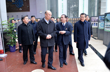 【陜鼓集團】陜西省委副書記、省長、省政府黨組書記劉國中一行蒞臨陜鼓視察指導(dǎo)工作